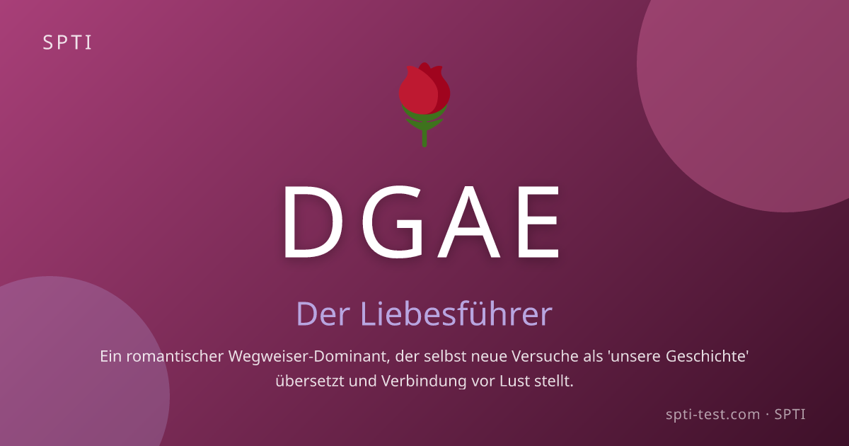 DGAE (Der Liebesführer) - SPTI