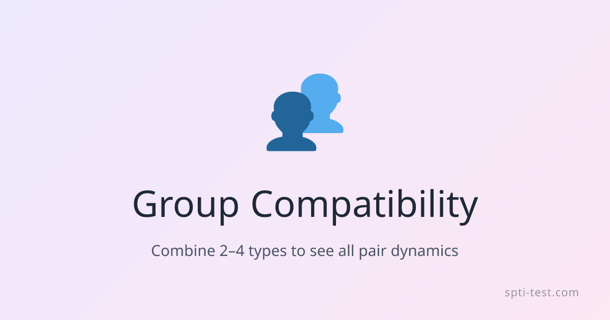 Group Compatibility - SPTI