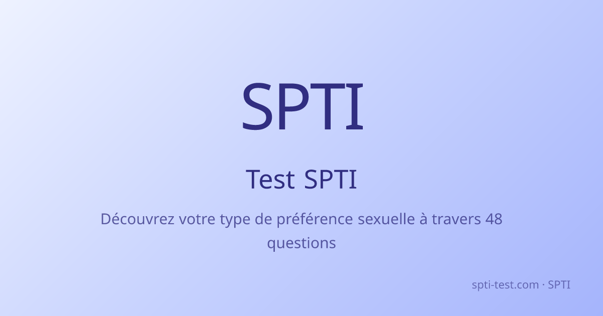 Test SPTI